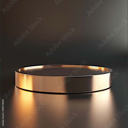 Beautiful Of 3d Realistic Of Empty podium mockup stage realistic for Product Showcase