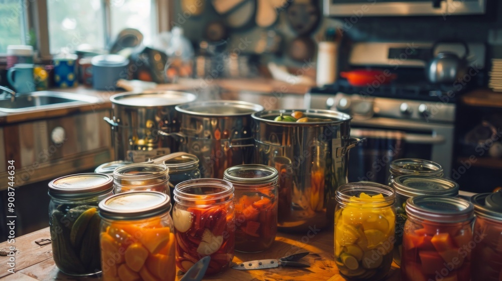 Homemade Pickling and Preserving Vegetables Homemade Pickling and Preserving Vegetables