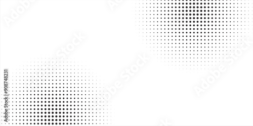 Dot pattern seamless background. Polka dot pattern template Monochrome dotted texture modern seamless. eps 10