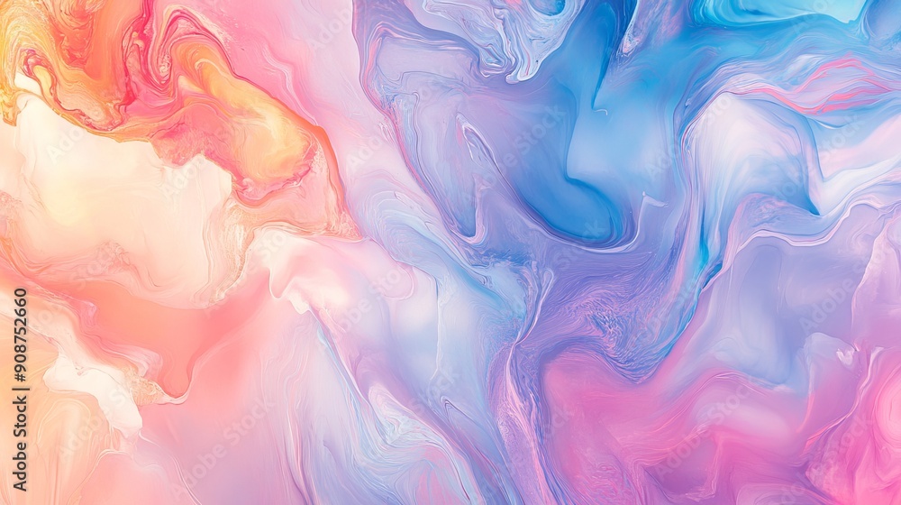 Flowing colors create abstract clouds in this modern, futuristic pattern. The mix of translucent, marble-like hues forms a dynamic background that resembles liquid paint art. Flowing colors create abstract clouds in this modern, futuristic pattern. The mix of translucent, marble-like hues forms a dynamic background that resembles liquid paint art.