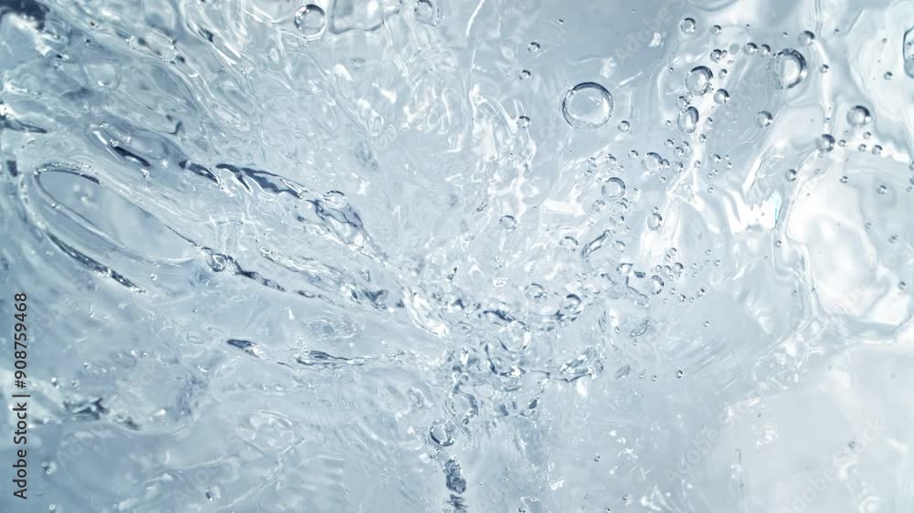 Super Slow Motion Shot of Pure Water Followed by Camera Splashing into Surface at 1000fps. Super Slow Motion Shot of Pure Water Followed by Camera Splashing into Surface at 1000fps.
