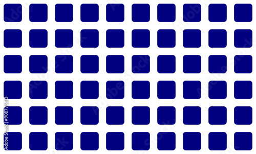 Blue wall block, seamless pattern with blue squares block arrange as wall design for fabric printing or wallpaper or background