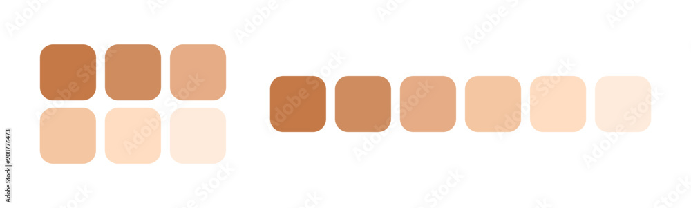 human skin tones palette, cosmetics skin tone, skins color chart human skin tones palette, cosmetics skin tone, skins color chart
