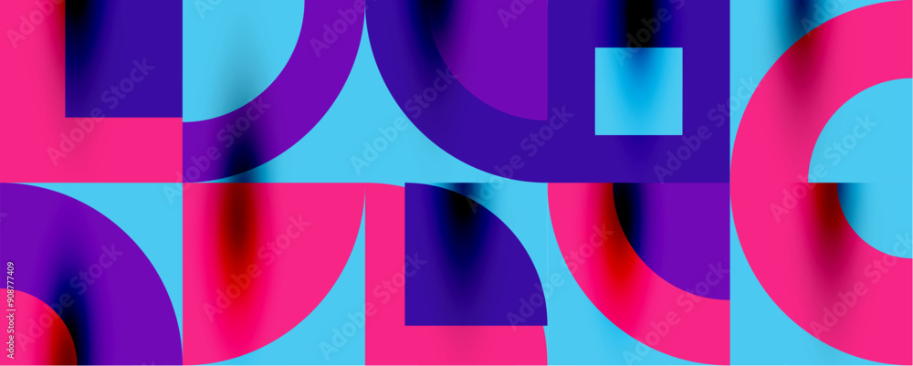 Neo memphis geometric pattern with circles, squares. Pop art abstract background for covers, banners, flyers and posters and other templates Neo memphis geometric pattern with circles, squares. Pop art abstract background for covers, banners, flyers and posters and other templates