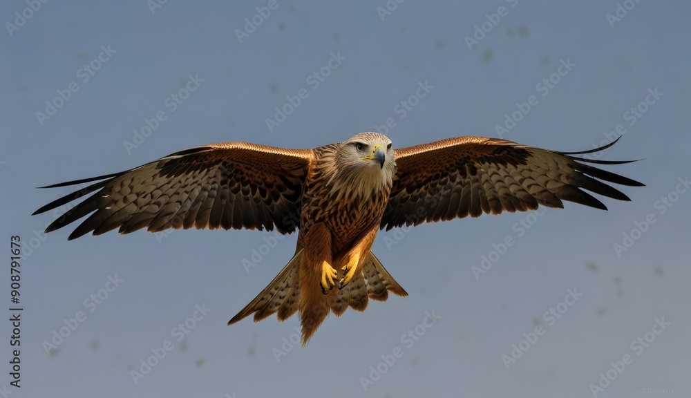 Fototapeta premium Majestic Red Kite in Flight