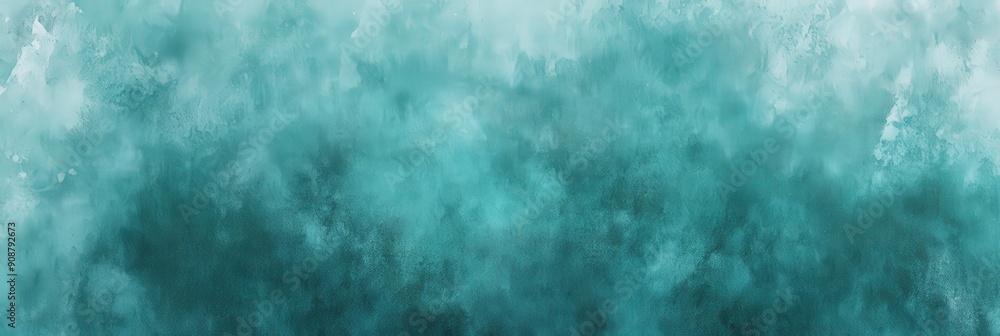 Abstract Watercolor Background in Teal and Blue Hues Abstract Watercolor Background in Teal and Blue Hues