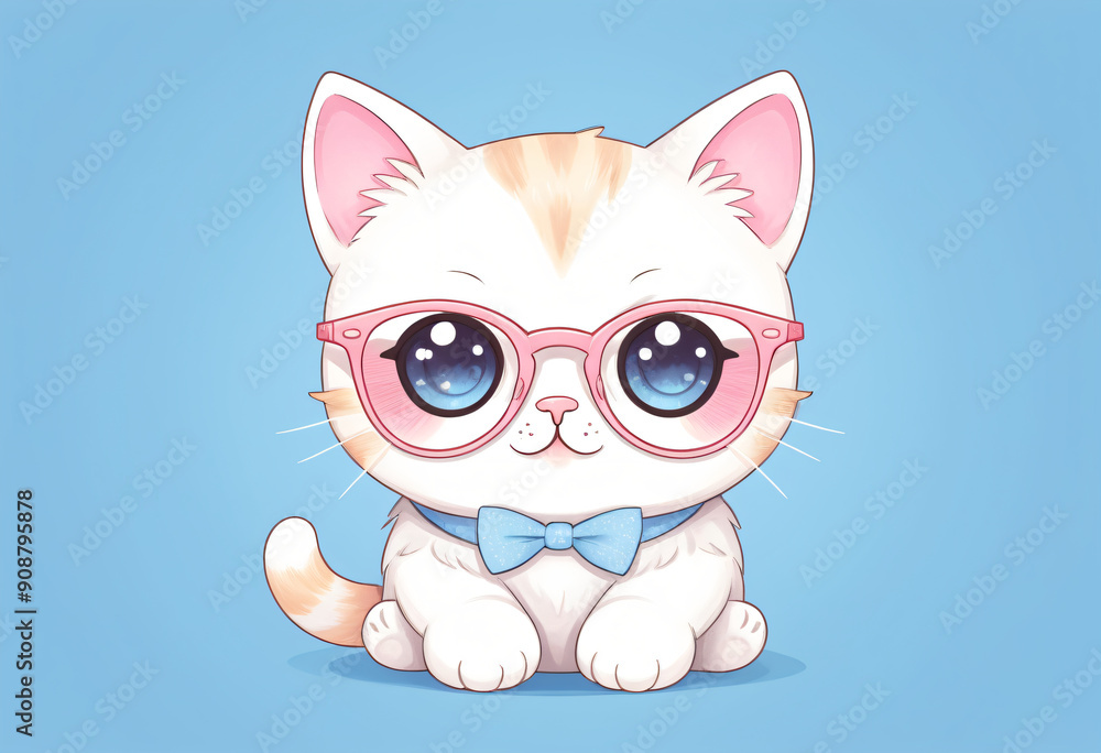 Cute cat cartoon style Cute cat cartoon style