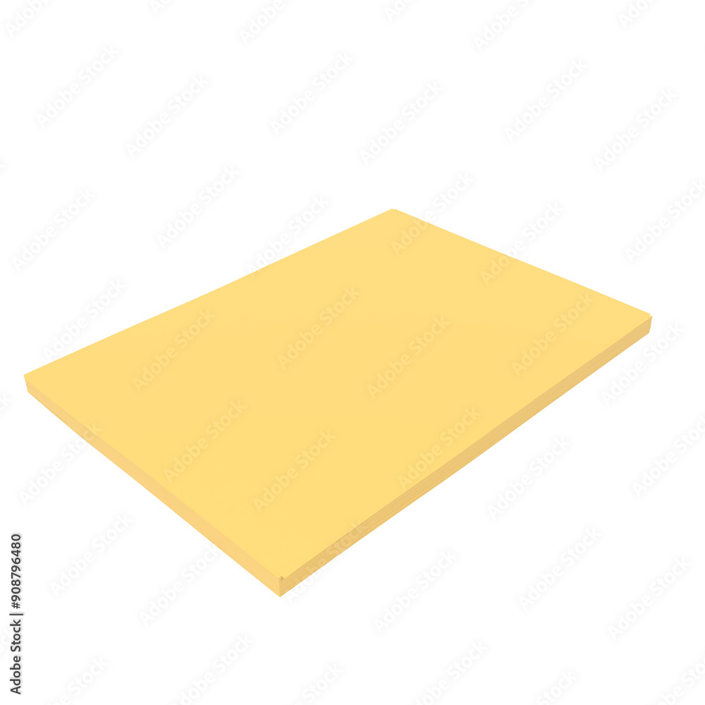 yellow paper document stack isolated yellow paper document stack isolated