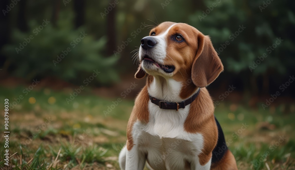 Adorable Beagle in Nature Adorable Beagle in Nature