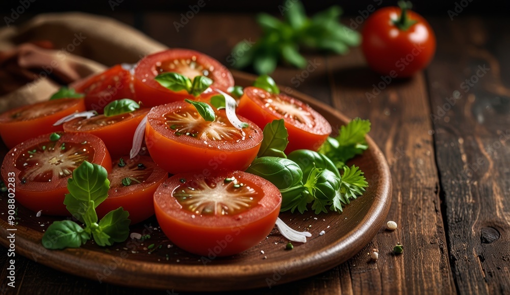 Fresh Tomato Salad with Herbs Fresh Tomato Salad with Herbs