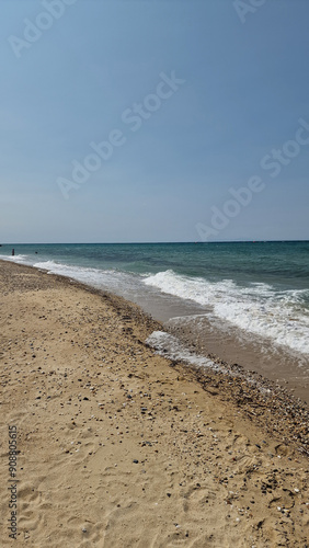 Waves on the beach