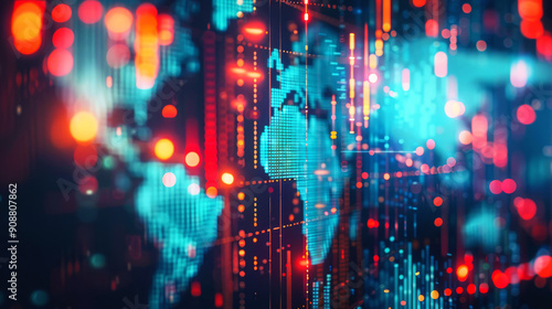 Wallpaper Mural Examine the impact of global trade dynamics on investment strategies Torontodigital.ca