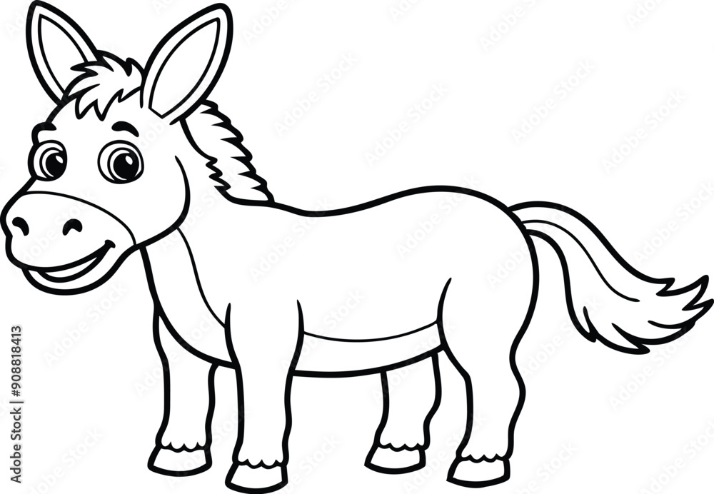 Doodle of cute animal sketch. outline vector illustration . linear vector children's illustration set of cute forest animals Doodle of cute animal sketch. outline vector illustration . linear vector children's illustration set of cute forest animals
