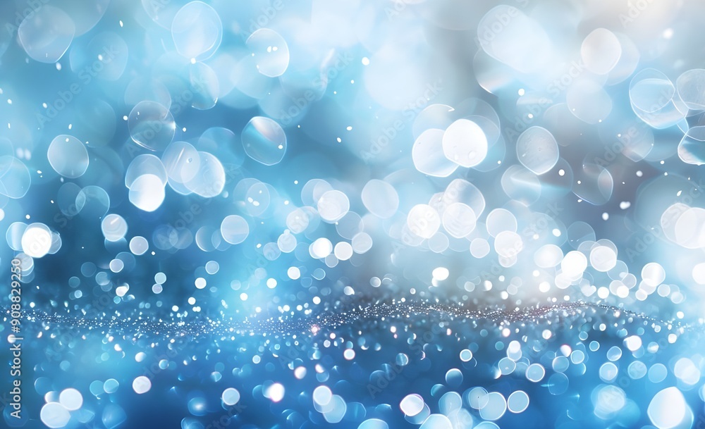 Abstract glitter light bokeh background with soft white and blue colors, glowing lights, and sparkling particles. Shiny, bright, and festive design for Christmas or New Year celebration. Abstract glitter light bokeh background with soft white and blue colors, glowing lights, and sparkling particles. Shiny, bright, and festive design for Christmas or New Year celebration.