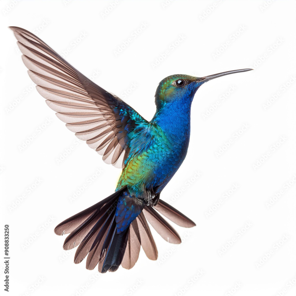 Obraz premium oiseau, animal, colibri, nature, faune, bec, sirop, vert, coloré, bleu, branchages, empennage, tropical, sauvage, rouge, ailes, arbre, beau, oiseau, couleur, isolé, aviaire