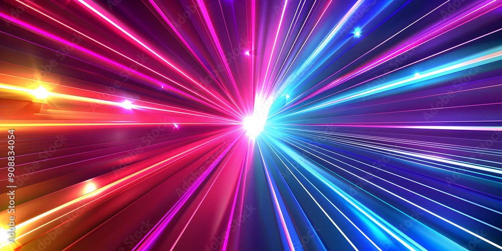 Moving elliptical neon light trails dynamic lights glowing lines on a black background
Moving elliptical neon light trails dynamic lights glowing lines on a black background