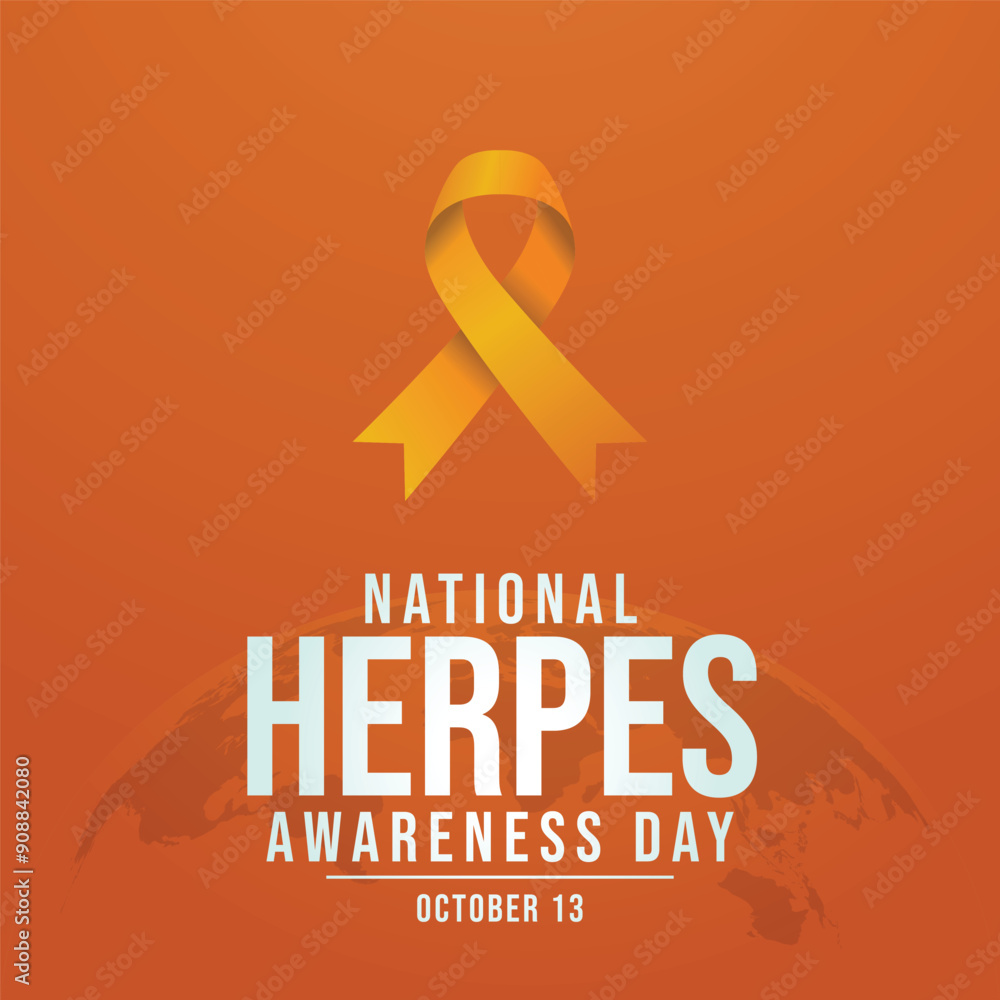 vector graphic of National Herpes Awareness Day ideal for National Herpes Awareness Day celebration. vector graphic of National Herpes Awareness Day ideal for National Herpes Awareness Day celebration.