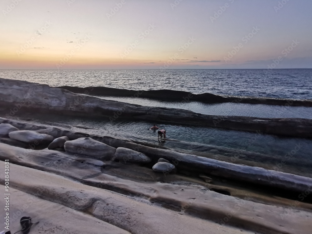 Obraz premium Sea and mountain