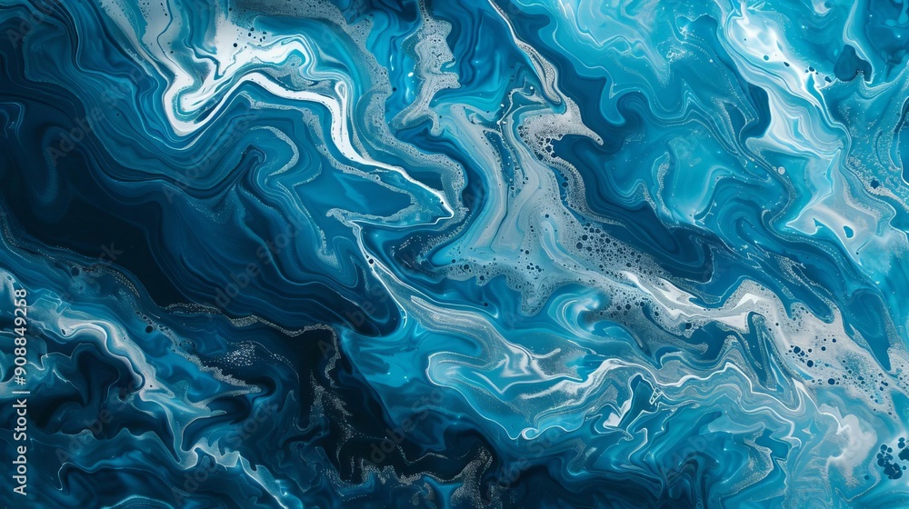 Vibrant abstract artwork featuring swirling blue and white patterns, perfect for adding a touch of elegance to any project. Vibrant abstract artwork featuring swirling blue and white patterns, perfect for adding a touch of elegance to any project.