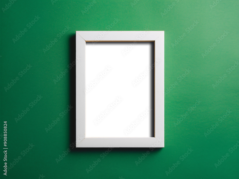 isolated photo frame against green background isolated photo frame against green background