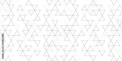 Abstract vector background with a seamless geometric pattern of simple triangle shapes. Stylish vector texture