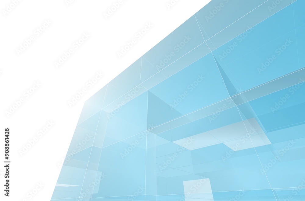 abstract architecture design 3d illustration abstract architecture design 3d illustration