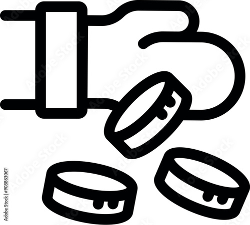Concept of energy crisis with a hand holding an electric plug losing money coins