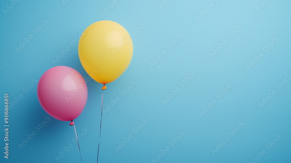 helium balloon with copy space for text helium balloon with copy space for text