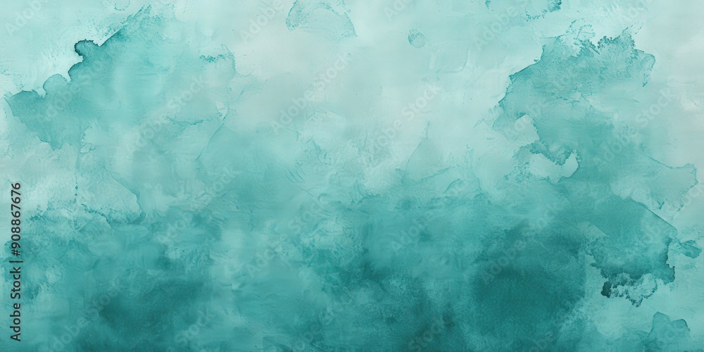 Abstract Watercolor Background with Teal and Blue Hues Abstract Watercolor Background with Teal and Blue Hues