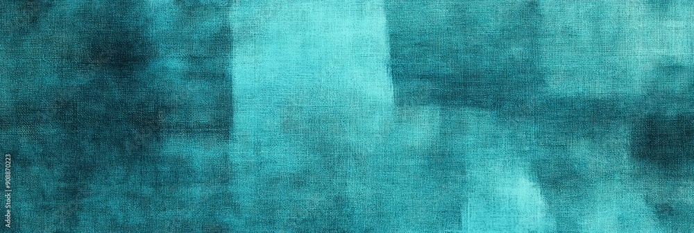 Fototapeta premium Abstract Blue Green Watercolor