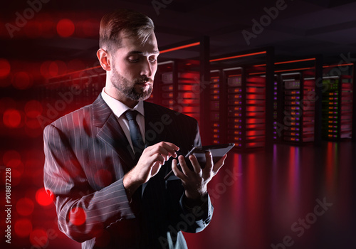 Man manager hosting company...