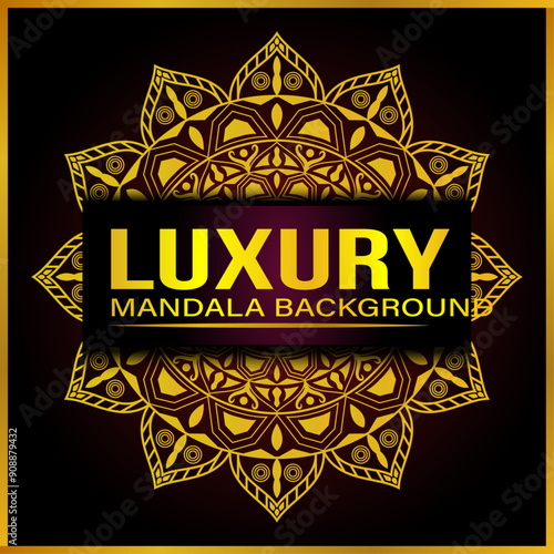 Luxury Mandala Background Design