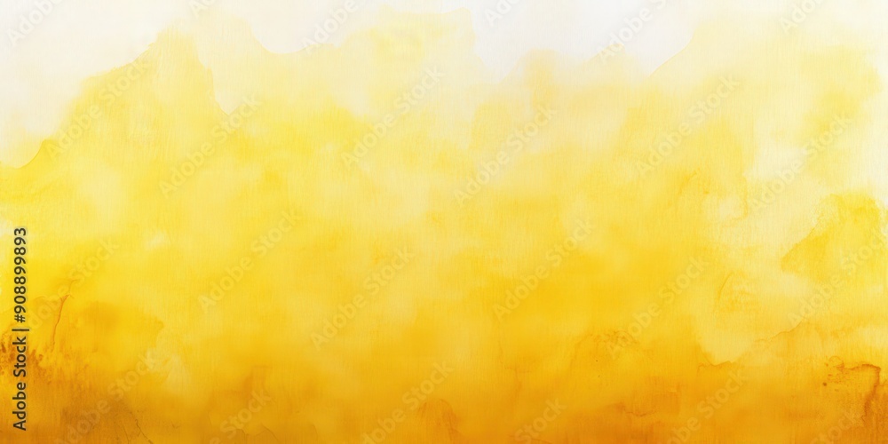 Abstract Watercolor Background in Warm Yellow Hues Abstract Watercolor Background in Warm Yellow Hues