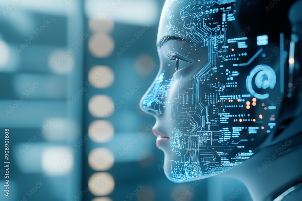 Artificial Intelligence Robot with Digital Interface Artificial Intelligence Robot with Digital Interface
