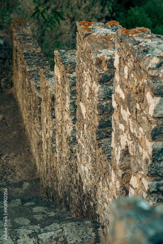 Muralha antiga de pedra