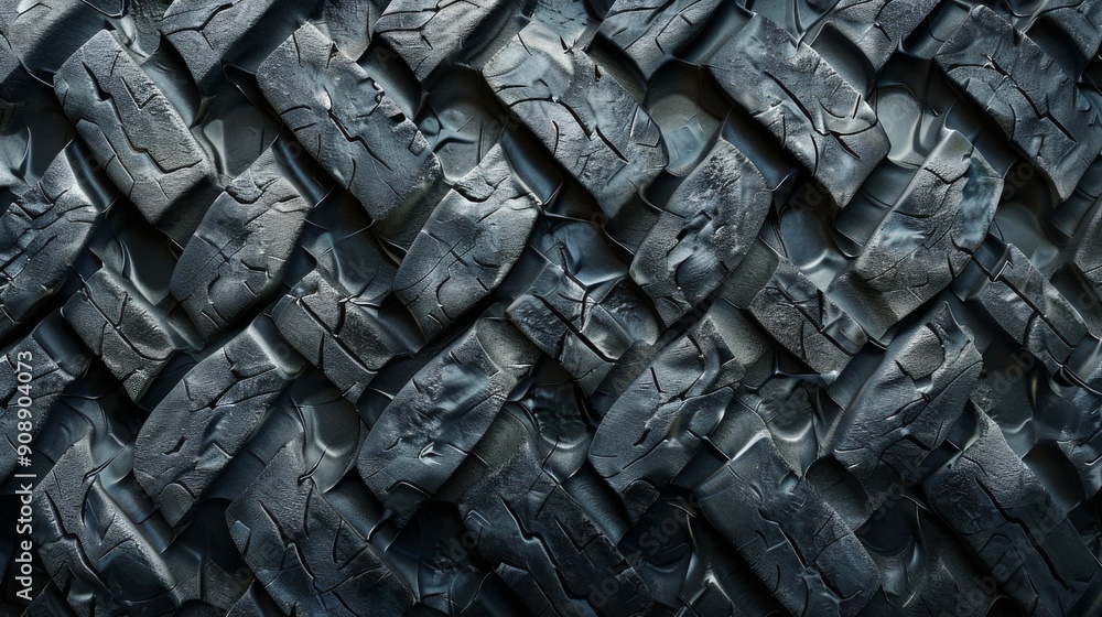 Detailed Tire Tread Texture. Automotive Industry Concept Detailed Tire Tread Texture. Automotive Industry Concept