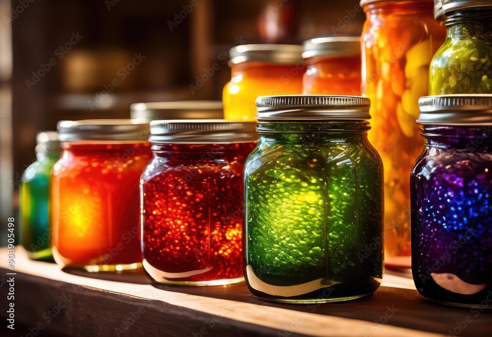 colorful vibrant sauce hues displayed unique glass jars vivid textures eye catching designs, condiment, bottle, bright, seasoning, culinary, liquid, container colorful vibrant sauce hues displayed unique glass jars vivid textures eye catching designs, condiment, bottle, bright, seasoning, culinary, liquid, container