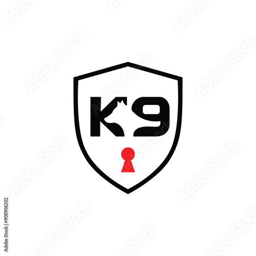 K9 DOG SECURITY LOGO DESIGN