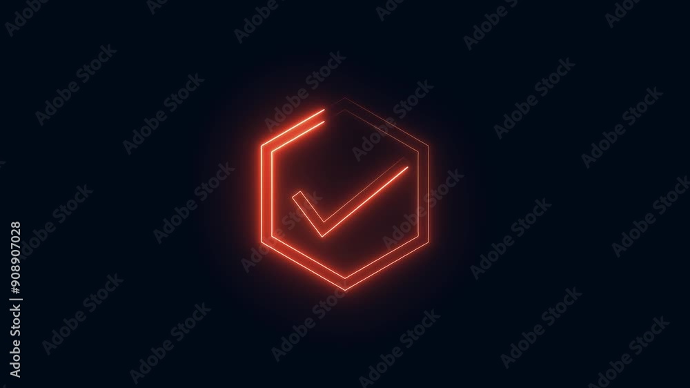 glowing Check mark symbol. approved tick mark icon, success, correct concept. glowing Check mark symbol. approved tick mark icon, success, correct concept.