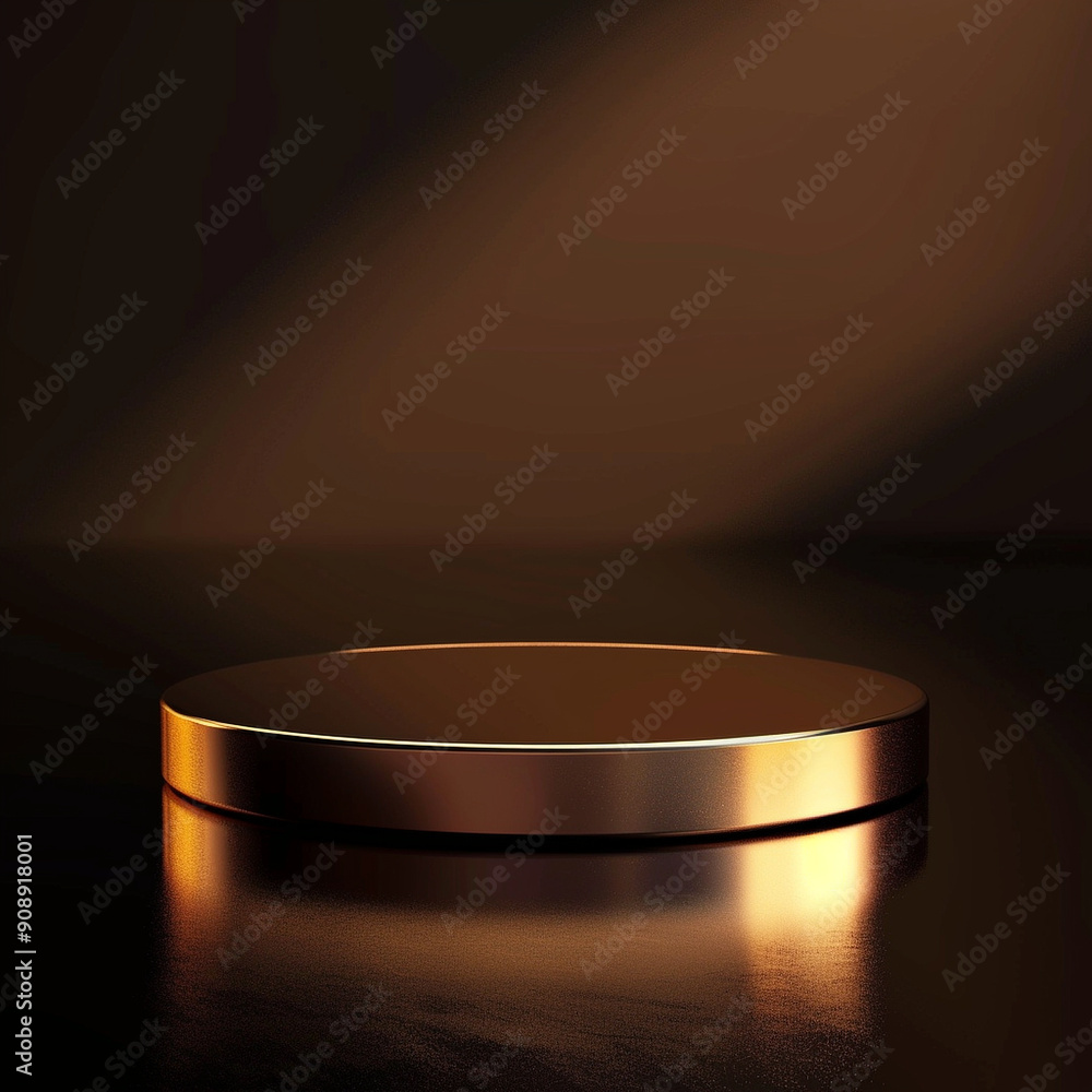 interior of a modern house with close up product display podium interior of a modern house with close up product display podium