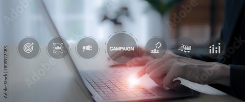 Foto Marketing campaign concept