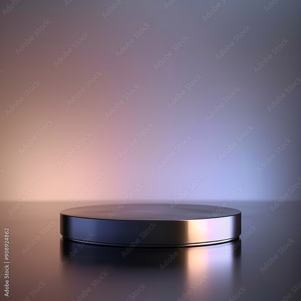 interior of a modern house with close up product display podium interior of a modern house with close up product display podium