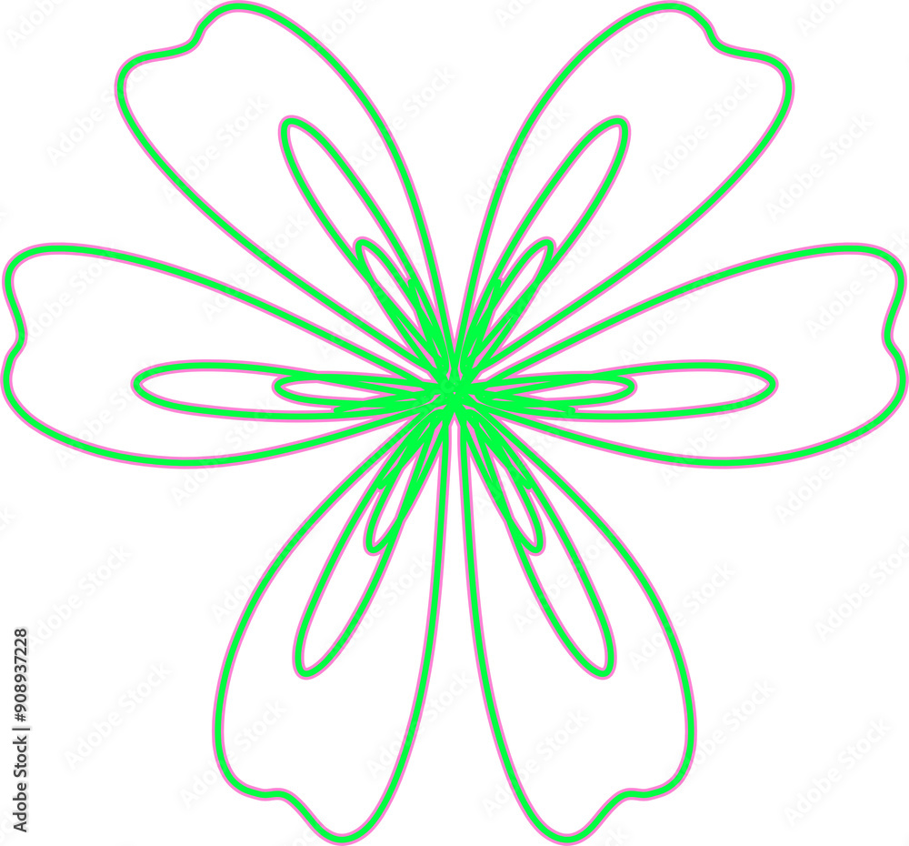 Abstract flower Abstract flower