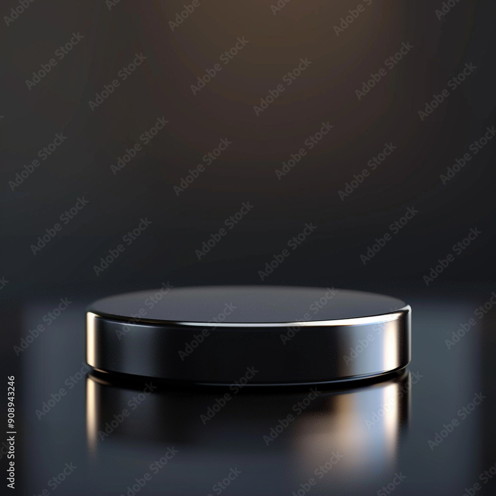 interior of a modern house with close up product display podium interior of a modern house with close up product display podium