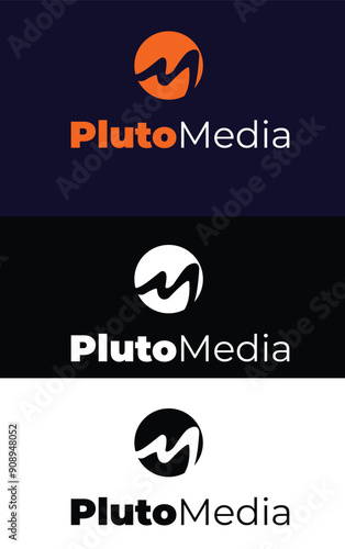 media logo design