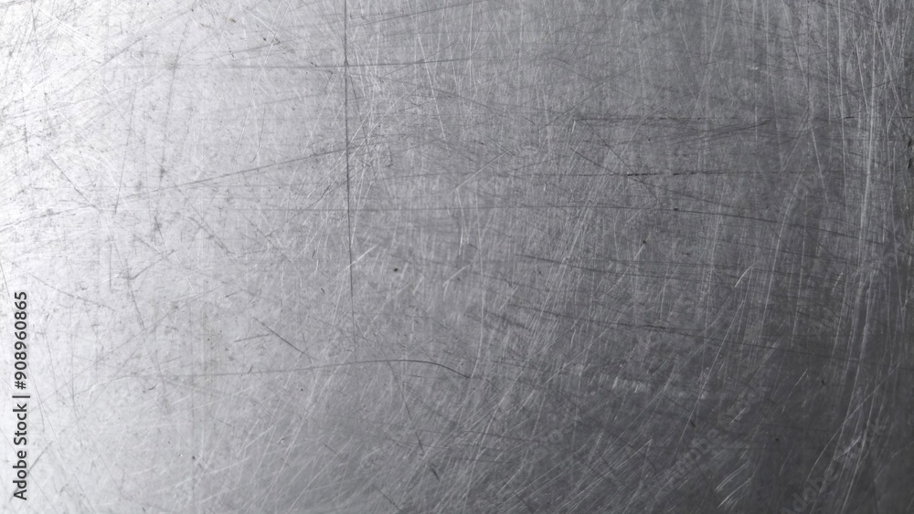 The steel plate surface has scratches from use. The steel plate surface has scratches from use.