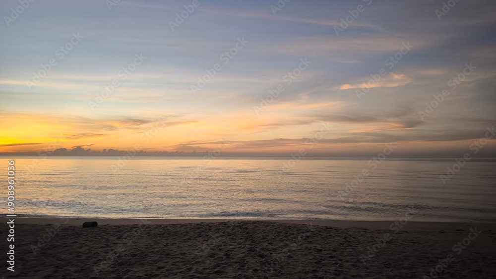 Naklejka premium Seashore for background. Nature. Relaxation
