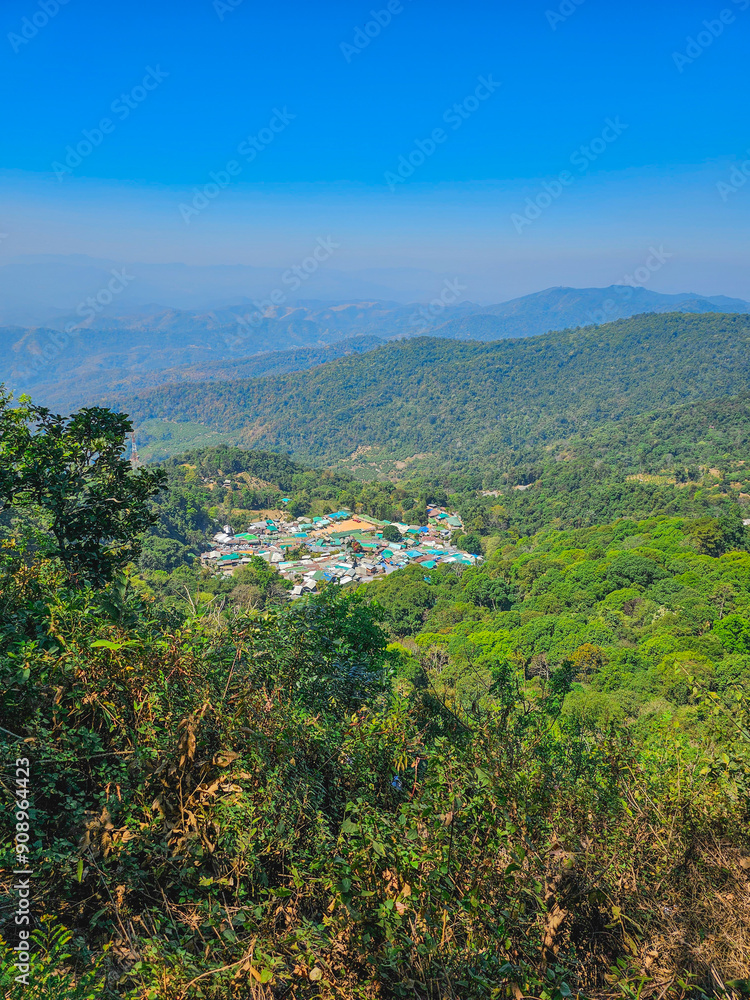 Obraz premium view from the hill