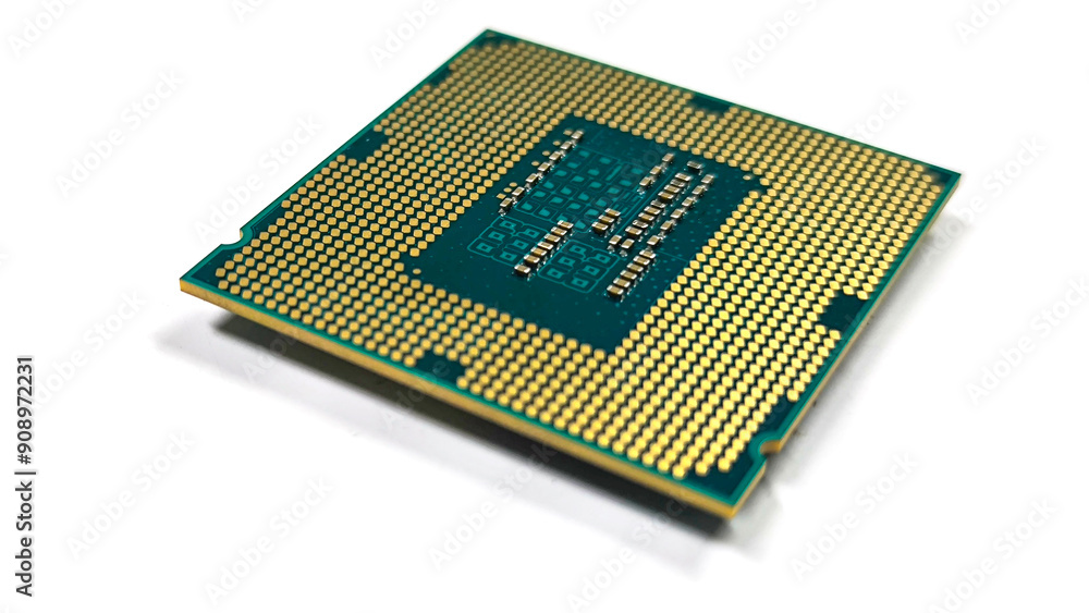 cpu on white background. central processing unit cpu on white background. central processing unit