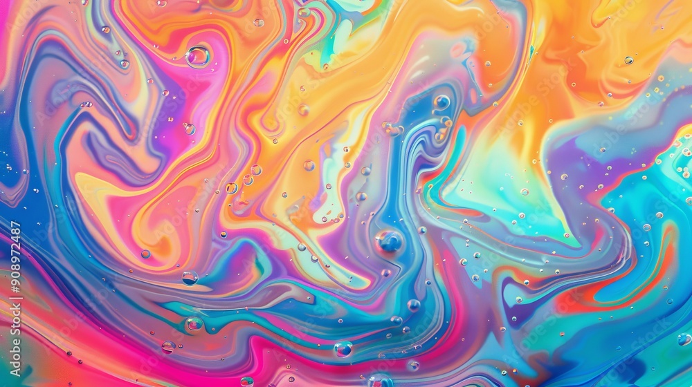 This image captures a dynamic swirl of vibrant colors forming fluid and organic shapes, creating an abstract art piece that feels both modern and nostalgic. This image captures a dynamic swirl of vibrant colors forming fluid and organic shapes, creating an abstract art piece that feels both modern and nostalgic.